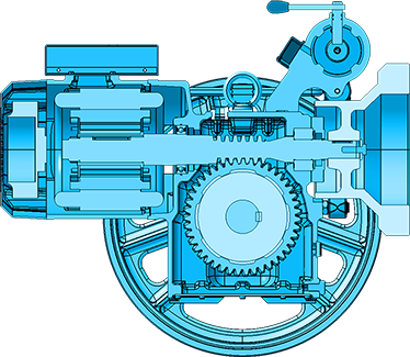 Elavator Gearbox Motor